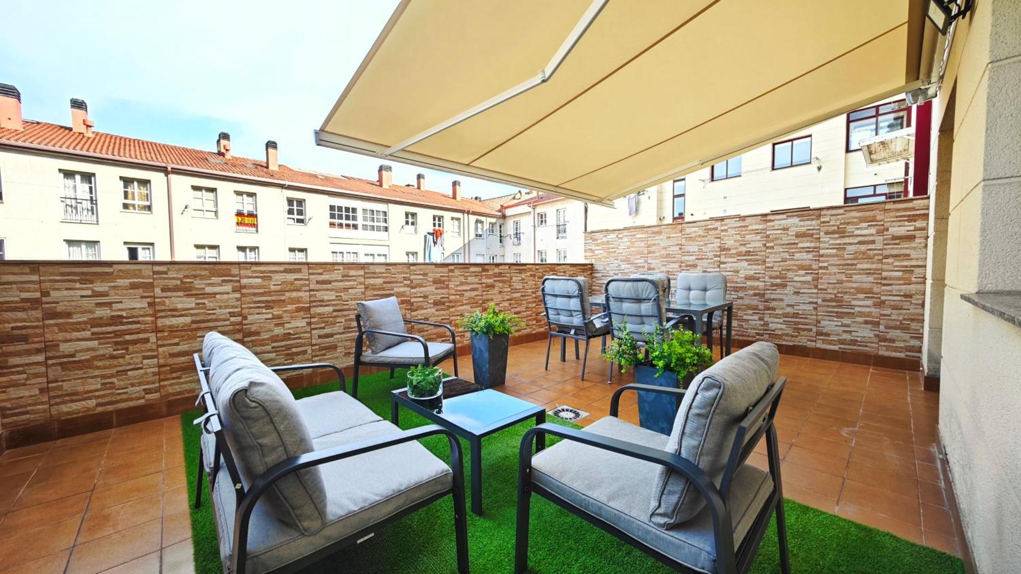 Piso Centrico Santiago De Compostela Con Amplia Terraza Διαμέρισμα Εξωτερικό φωτογραφία
